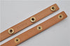 Auth Louis Vuitton Leather Shoulder Strap For Florentine S Beige 40.6" LV 2610E