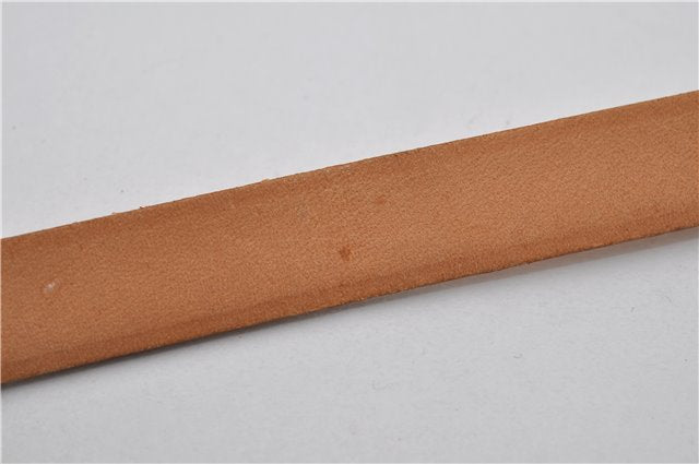 Auth Louis Vuitton Leather Shoulder Strap For Florentine S Beige 40.6