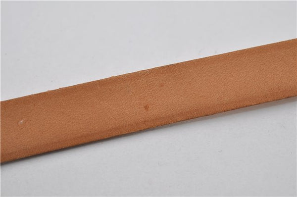 Auth Louis Vuitton Leather Shoulder Strap For Florentine S Beige 40.6" LV 2610E