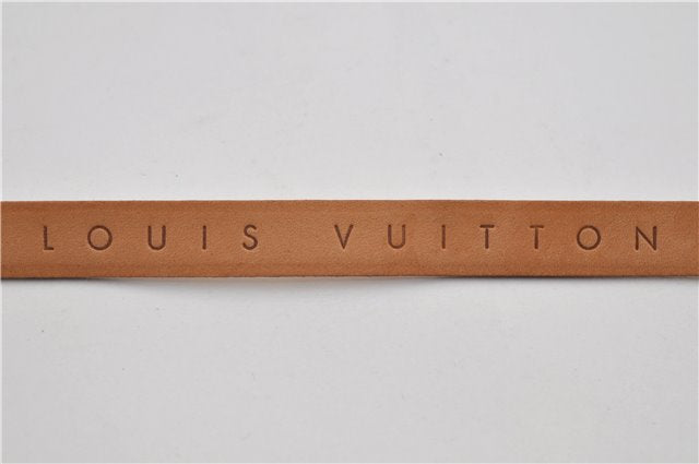 Auth Louis Vuitton Leather Shoulder Strap For Florentine S Beige 40.6