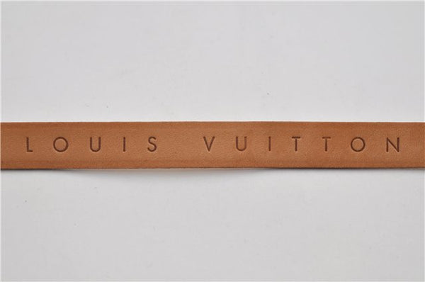 Auth Louis Vuitton Leather Shoulder Strap For Florentine S Beige 40.6" LV 2610E