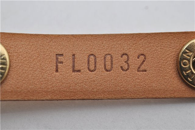 Auth Louis Vuitton Leather Shoulder Strap For Florentine S Beige 40.6