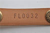 Auth Louis Vuitton Leather Shoulder Strap For Florentine S Beige 40.6" LV 2610E