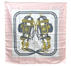 Authentic HERMES Carre 90 Scarf "BRIDES de GALA par" Silk Pink 2616E