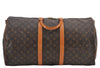 Authentic Louis Vuitton Monogram Keepall Bandouliere 55 M41414 Boston Bag 2616F