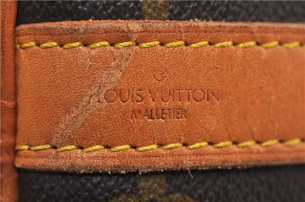 Authentic Louis Vuitton Monogram Keepall Bandouliere 55 M41414 Boston Bag 2616F