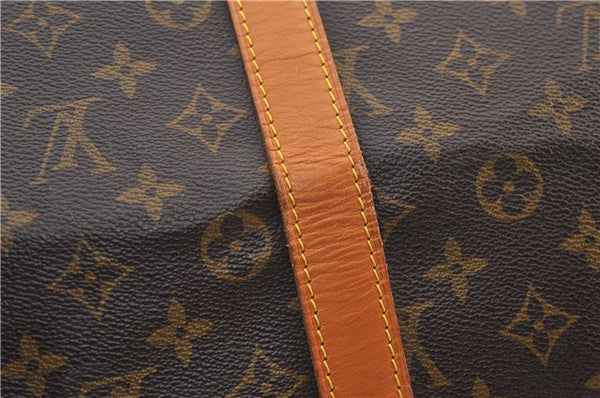 Authentic Louis Vuitton Monogram Keepall Bandouliere 55 M41414 Boston Bag 2616F