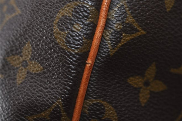 Authentic Louis Vuitton Monogram Keepall Bandouliere 55 M41414 Boston Bag 2616F