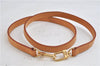Authentic Louis Vuitton Leather Shoulder Strap Beige 38.6" LV 2619D