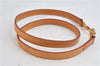 Authentic Louis Vuitton Leather Shoulder Strap Beige 38.6" LV 2619D