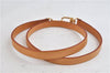 Authentic Louis Vuitton Leather Shoulder Strap Beige 38.6" LV 2619D