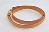 Authentic Louis Vuitton Leather Shoulder Strap Beige 38.6" LV 2619D
