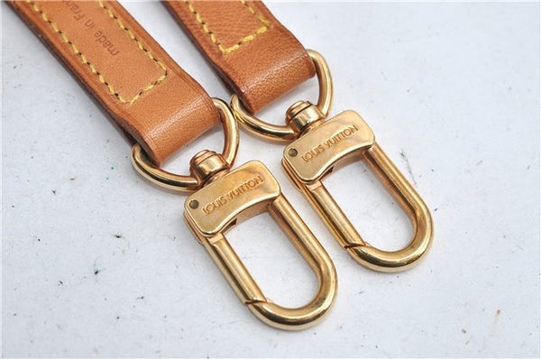 Authentic Louis Vuitton Leather Shoulder Strap Beige 38.6" LV 2619D
