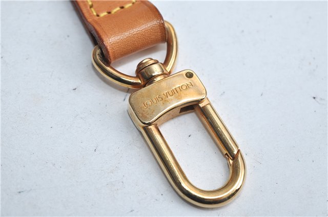 Authentic Louis Vuitton Leather Shoulder Strap Beige 38.6