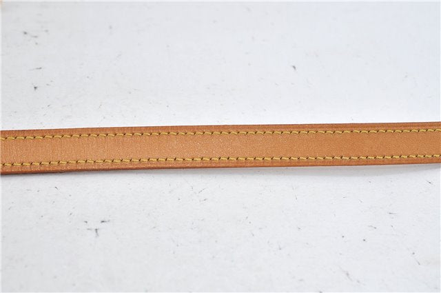 Authentic Louis Vuitton Leather Shoulder Strap Beige 38.6