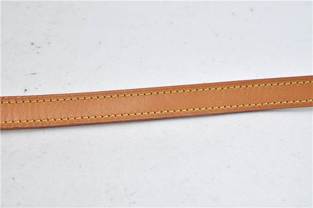 Authentic Louis Vuitton Leather Shoulder Strap Beige 38.6