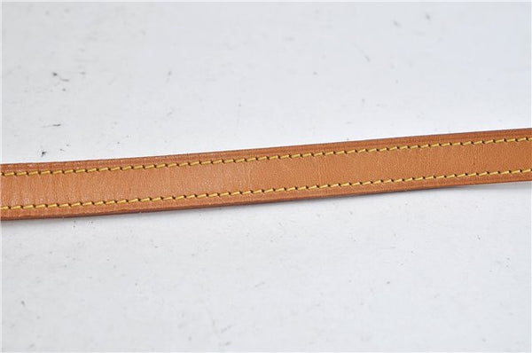 Authentic Louis Vuitton Leather Shoulder Strap Beige 38.6" LV 2619D
