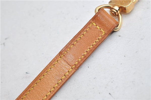 Authentic Louis Vuitton Leather Shoulder Strap Beige 38.6" LV 2619D