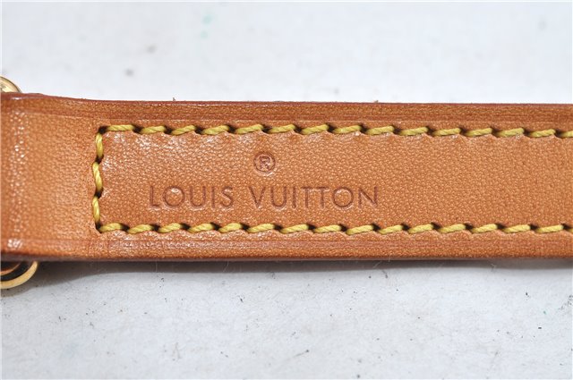 Authentic Louis Vuitton Leather Shoulder Strap Beige 38.6