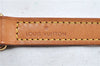 Authentic Louis Vuitton Leather Shoulder Strap Beige 38.6" LV 2619D