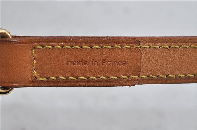 Authentic Louis Vuitton Leather Shoulder Strap Beige 38.6