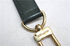 Authentic Louis Vuitton Leather Shoulder Strap Green 36.6-44.1" LV 2619E