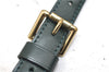 Authentic Louis Vuitton Leather Shoulder Strap Green 36.6-44.1" LV 2619E