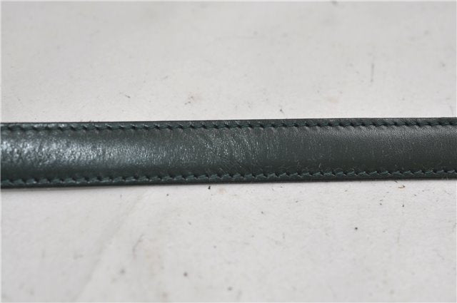 Authentic Louis Vuitton Leather Shoulder Strap Green 36.6-44.1