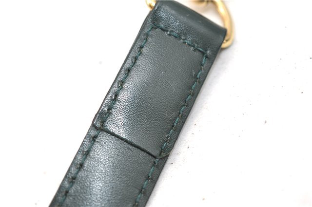 Authentic Louis Vuitton Leather Shoulder Strap Green 36.6-44.1