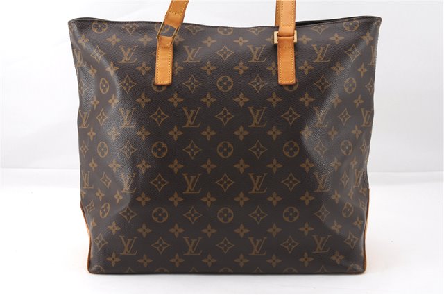 Authentic Louis Vuitton Monogram Cabas Mezzo Shoulder Tote Bag M51151 LV 2619F