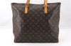 Authentic Louis Vuitton Monogram Cabas Mezzo Shoulder Tote Bag M51151 LV 2619F