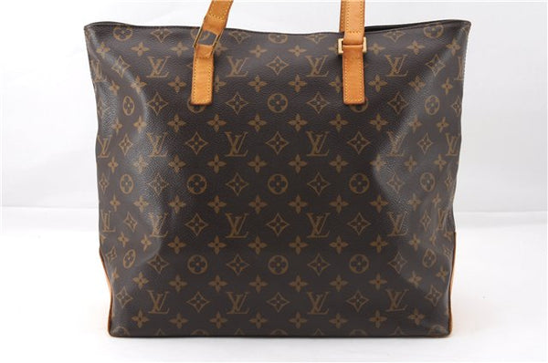 Authentic Louis Vuitton Monogram Cabas Mezzo Shoulder Tote Bag M51151 LV 2619F