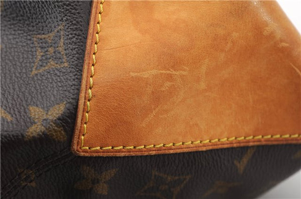 Authentic Louis Vuitton Monogram Cabas Mezzo Shoulder Tote Bag M51151 LV 2619F