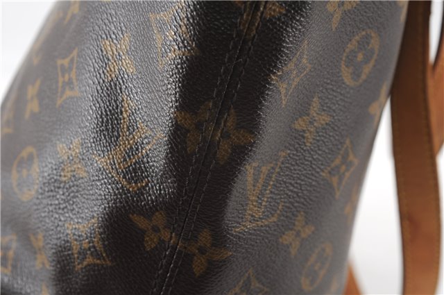 Authentic Louis Vuitton Monogram Cabas Mezzo Shoulder Tote Bag M51151 LV 2619F