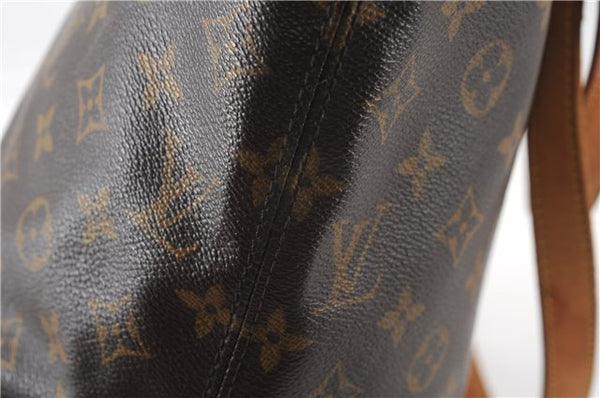 Authentic Louis Vuitton Monogram Cabas Mezzo Shoulder Tote Bag M51151 LV 2619F