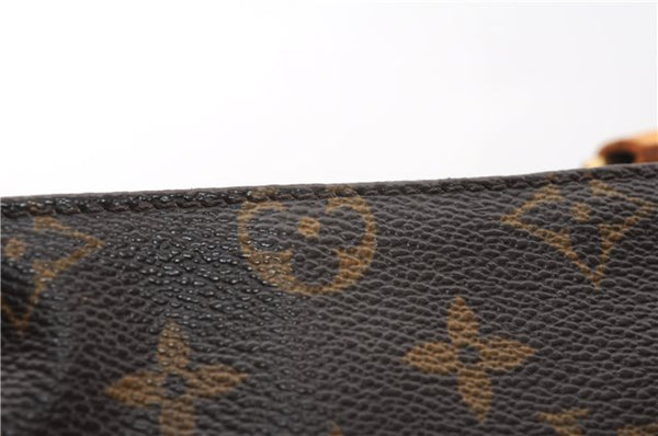 Authentic Louis Vuitton Monogram Cabas Mezzo Shoulder Tote Bag M51151 LV 2619F