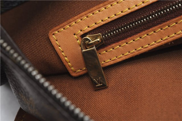 Authentic Louis Vuitton Monogram Cabas Mezzo Shoulder Tote Bag M51151 LV 2619F