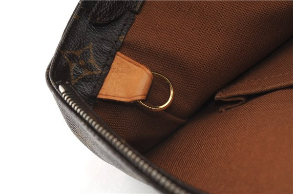 Authentic Louis Vuitton Monogram Cabas Mezzo Shoulder Tote Bag M51151 LV 2619F