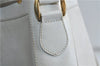 Authentic GUCCI Shoulder Cross Body Bag Leather White 2621D