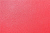 Authentic BURBERRY Vintage Leather Shoulder Hand Bag Purse Red 2621E