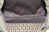 Authentic FENDI Zucchino Shoulder Tote Bag Canvas Leather Brown 2622D