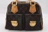 Authentic Louis Vuitton Monogram Manhattan PM Hand Bag Purse M40026 LV 2623F