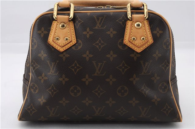 Authentic Louis Vuitton Monogram Manhattan PM Hand Bag Purse M40026 LV 2623F