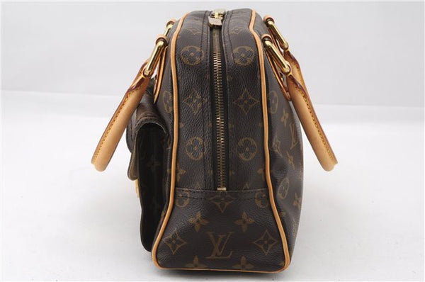 Authentic Louis Vuitton Monogram Manhattan PM Hand Bag Purse M40026 LV 2623F