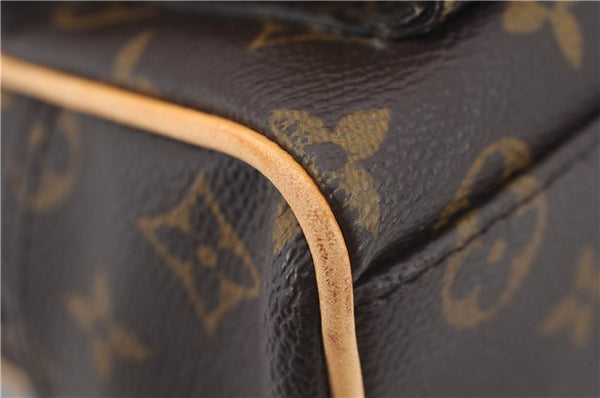 Authentic Louis Vuitton Monogram Manhattan PM Hand Bag Purse M40026 LV 2623F