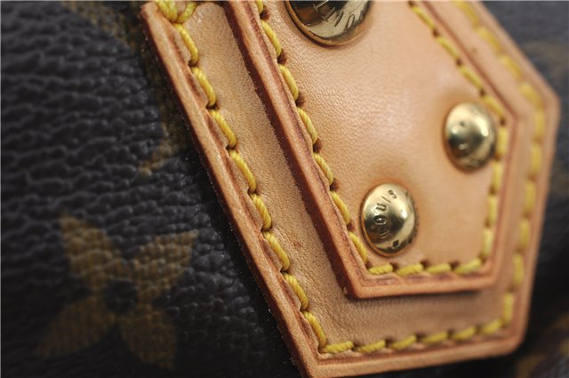 Authentic Louis Vuitton Monogram Manhattan PM Hand Bag Purse M40026 LV 2623F