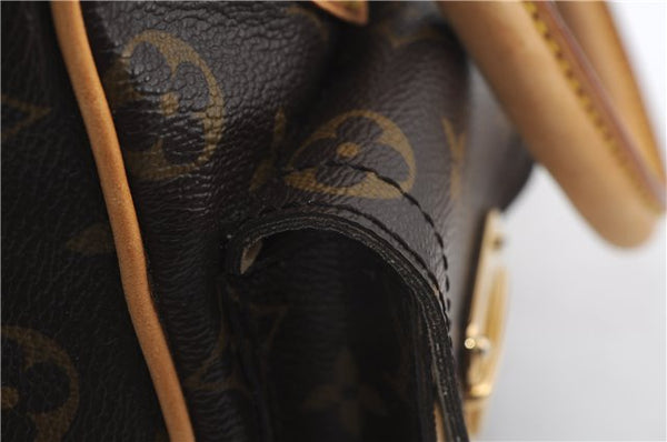 Authentic Louis Vuitton Monogram Manhattan PM Hand Bag Purse M40026 LV 2623F