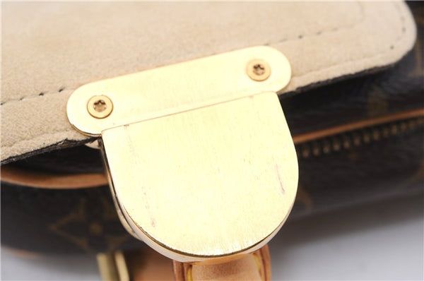 Authentic Louis Vuitton Monogram Manhattan PM Hand Bag Purse M40026 LV 2623F