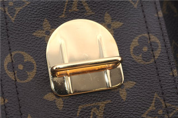 Authentic Louis Vuitton Monogram Manhattan PM Hand Bag Purse M40026 LV 2623F