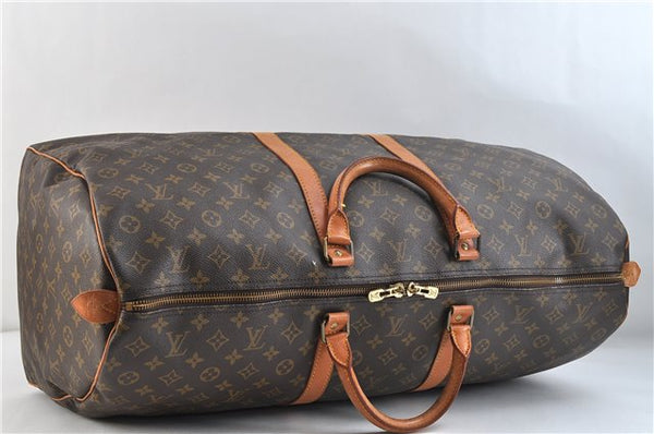 Authentic Louis Vuitton Monogram Keepall 60 Boston Bag M41422 LV 2624D